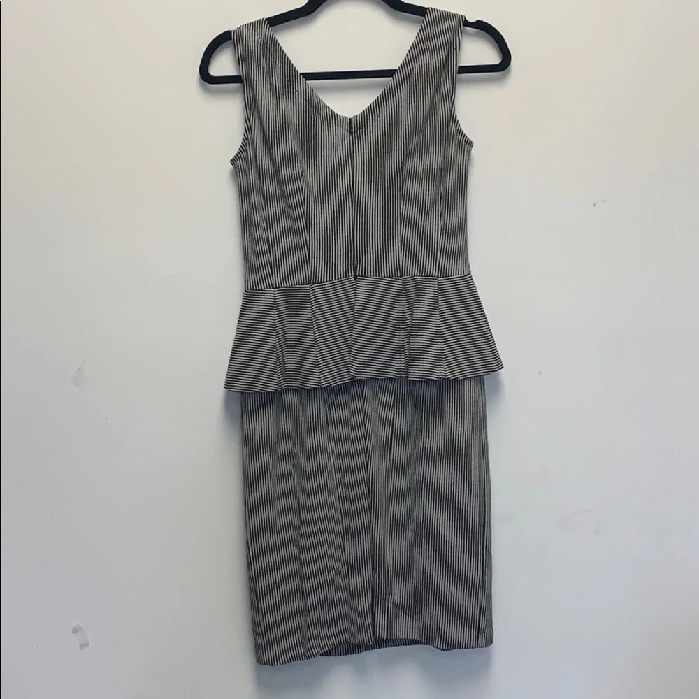 Nanette Lepore stripe peplum dress - Picture 3 of 7